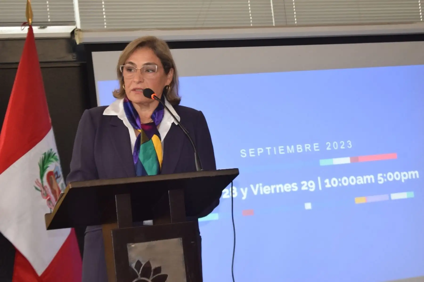 Viceministra de Turismo, Madeleine Burns. Cortesía,