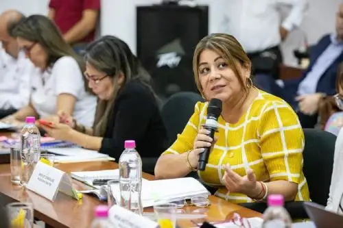 Ministra de Desarrollo Agrario y Riego, Jennifer Contreras. Foto: Cortesía.
