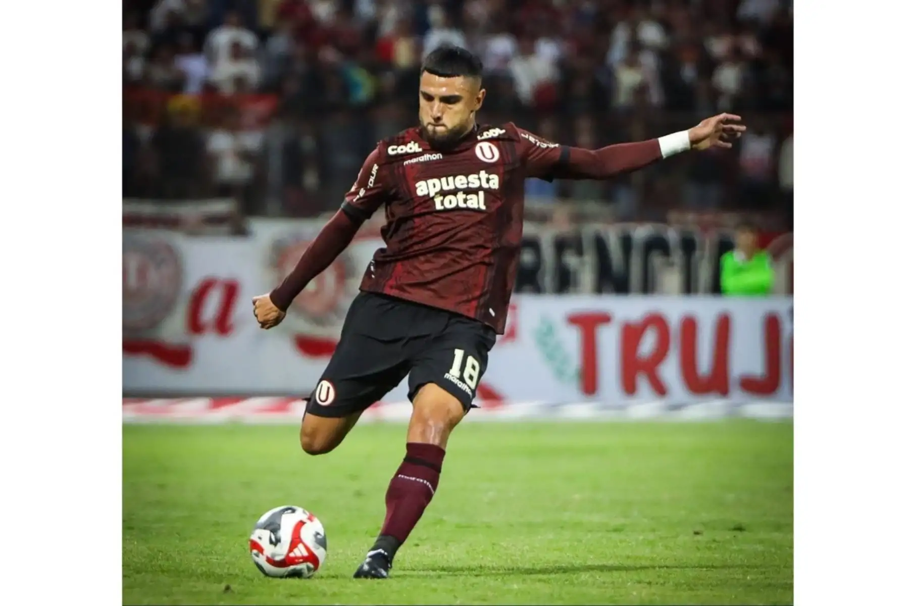 Universitario de Deportes busca un triunfo sobre la UCV en el estadio Mansiche. Foto: X