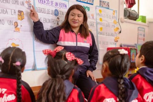 Minedu lanza convocatoria CAS para docentes, auxiliares y profesional administrativo. Foto: ANDINA/Difusión.