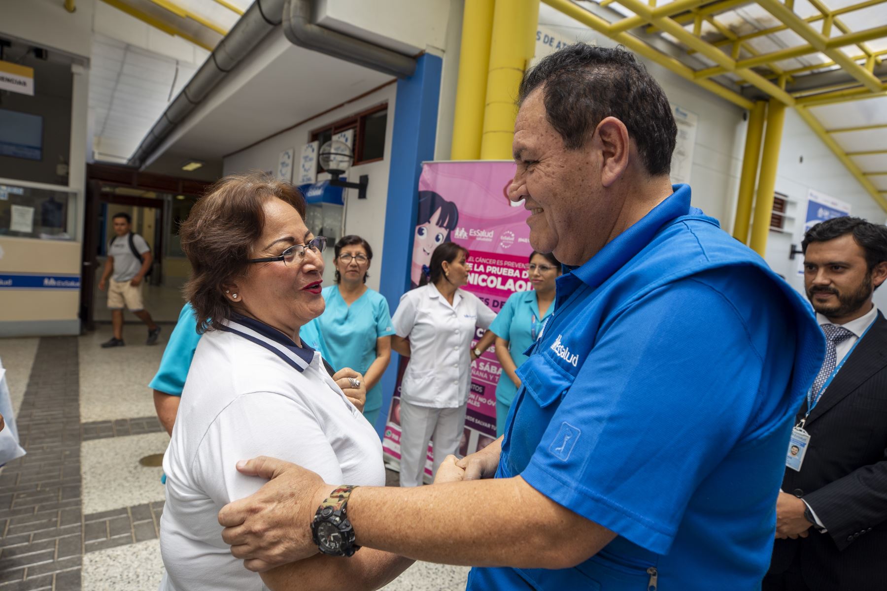 Este servicio, el cual funcionará en el interior del Hospital Alto Mayo, perteneciente a la Red Asistencial Moyobamba, fue inaugurado hoy por el presidente ejecutivo de EsSalud, Dr. César Linares Aguilar. Foto: ANDINA/EsSalud