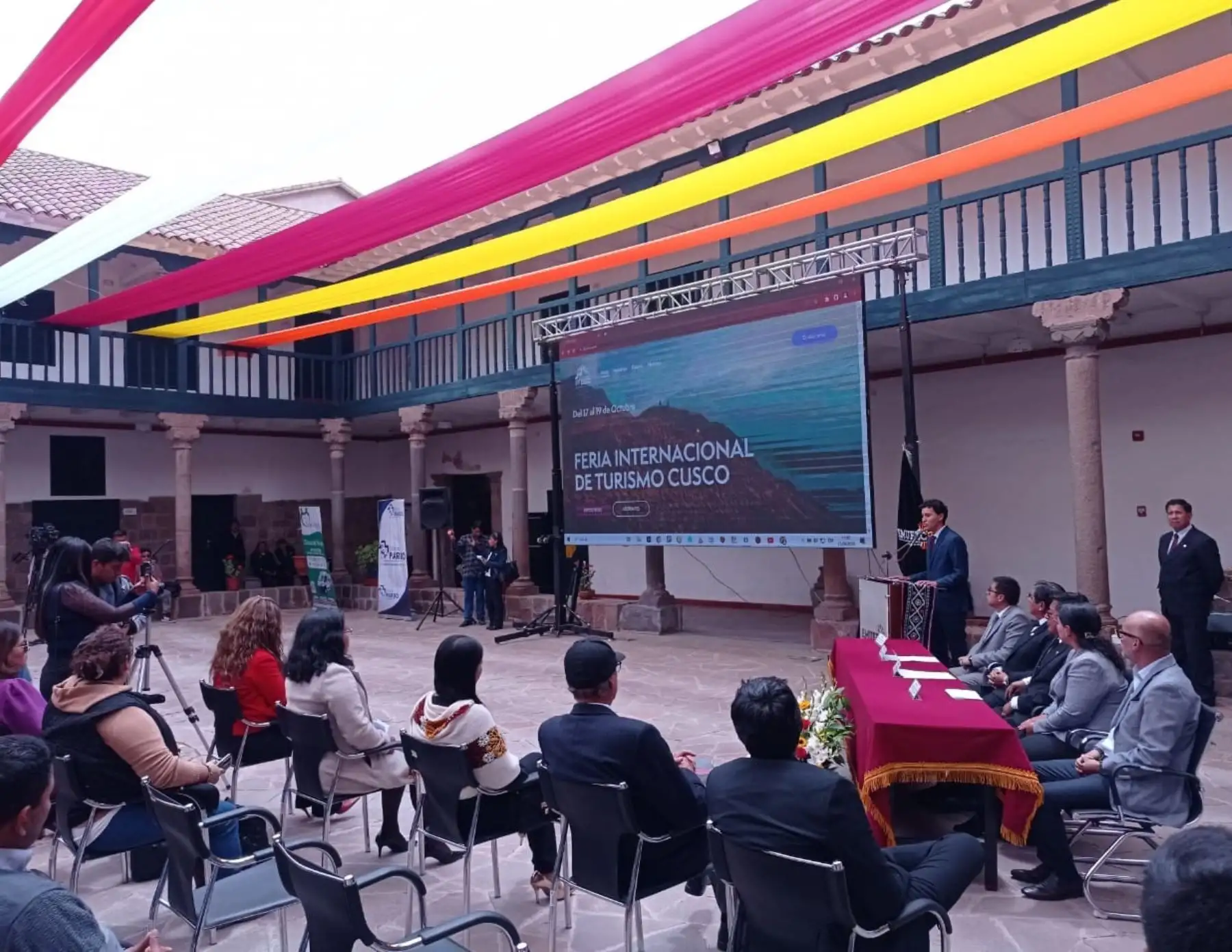 Octubre es un mes clave para Cusco en su camino para reactivar el turismo. Entre el 17 al 19 de este mes se desarrollará la Feria Internacional de Turismo (FIT) Cusco 2023. ANDINA/Difusión