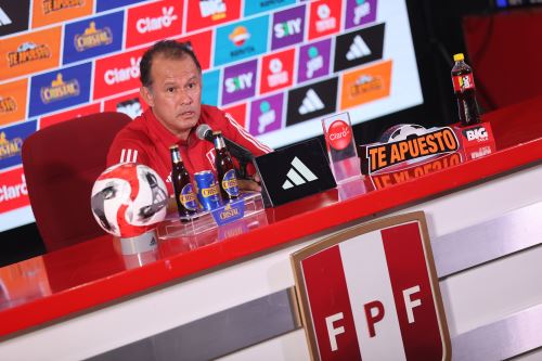 Juan Reynoso: conferencia de prensa del entrenador de la selección nacional