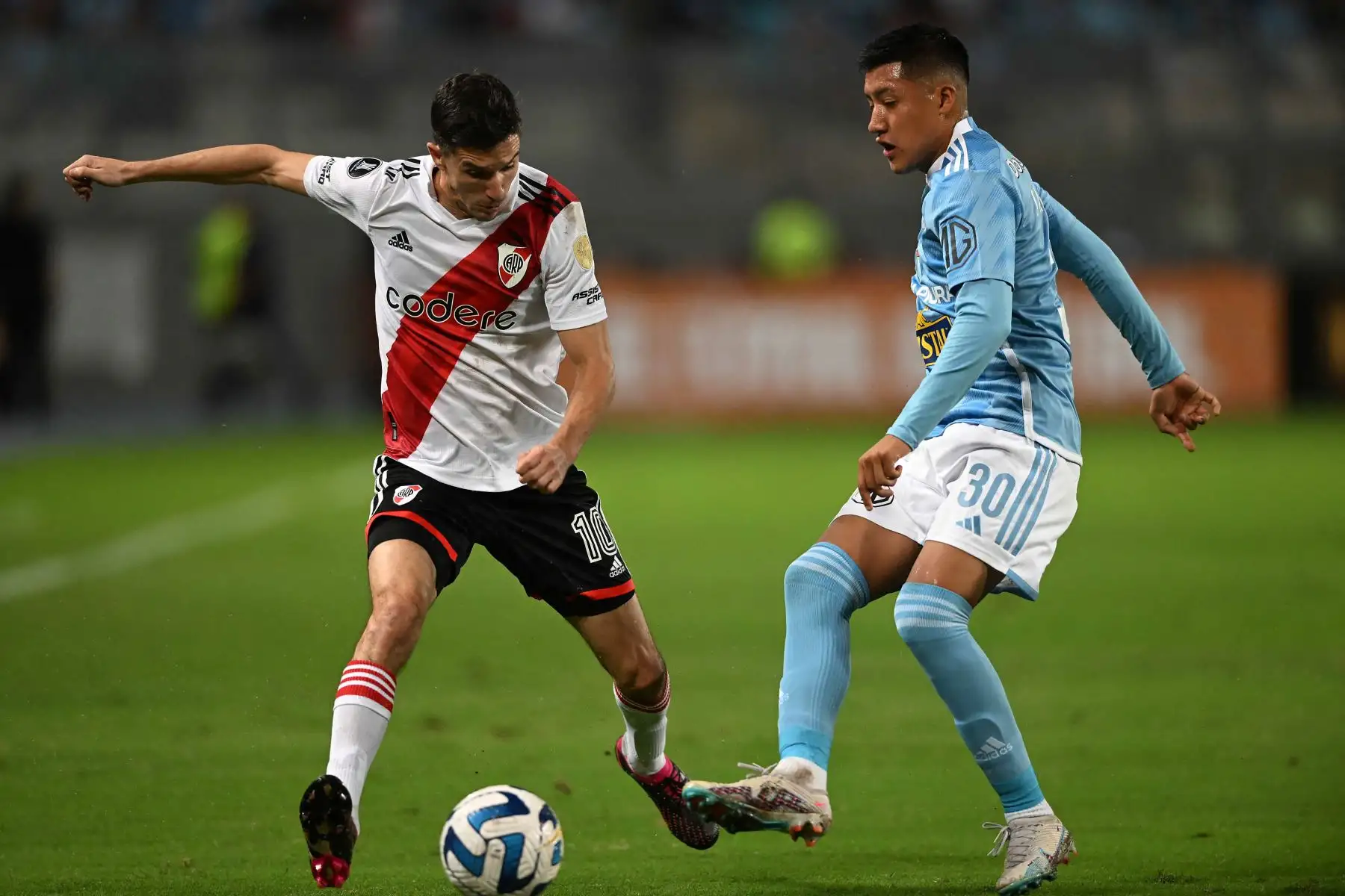 Jostin Alarcon de Sporting Cristal. Foto: AFP