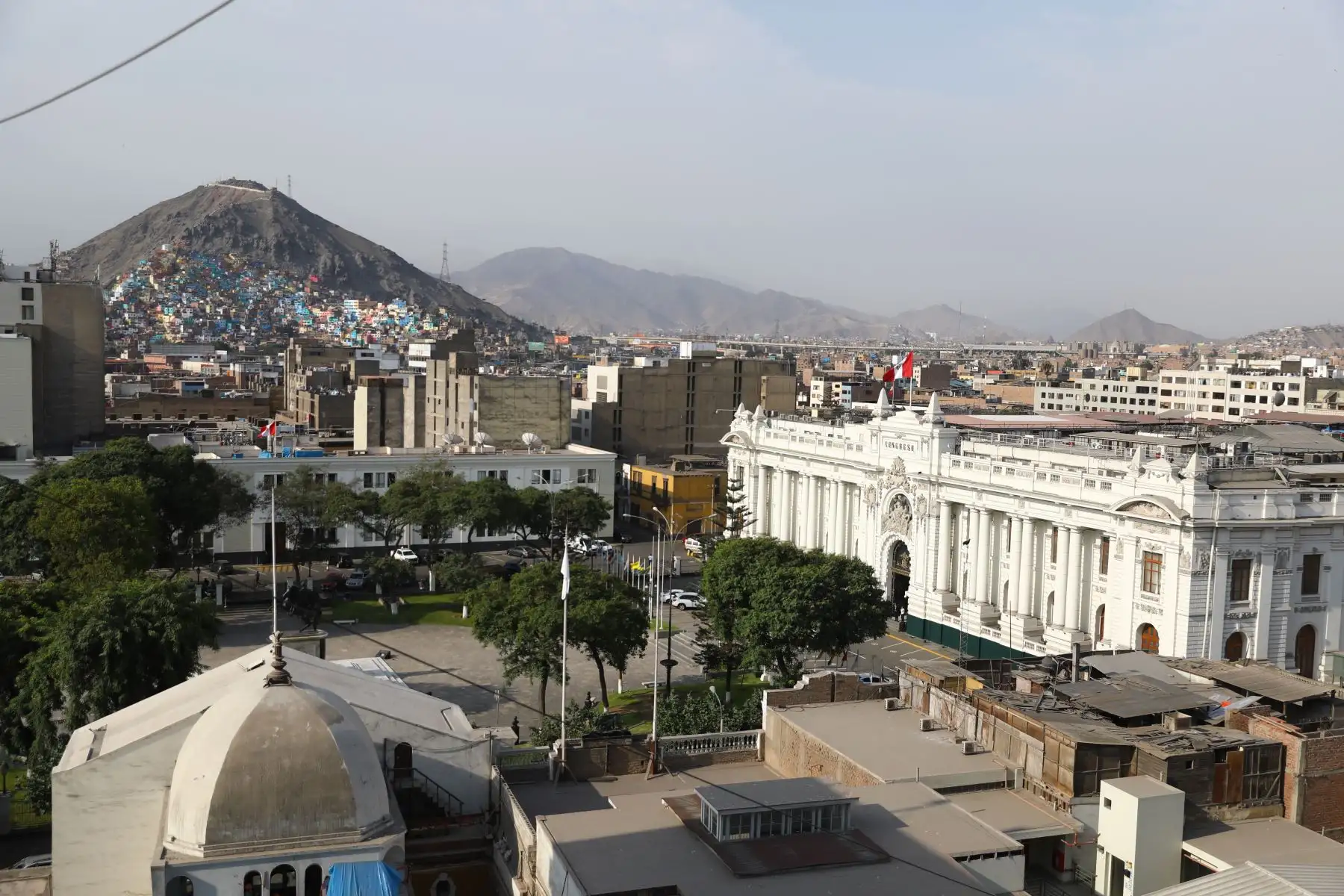 Vista del Congreso de la República. ANDINA/Difusión