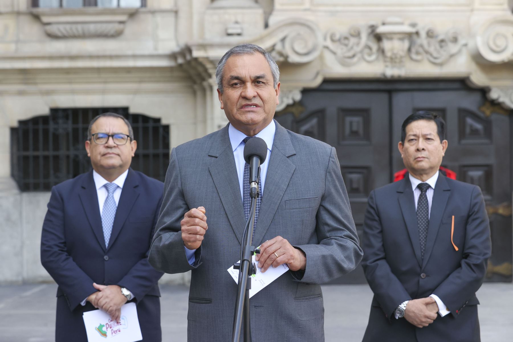 Ministro de Interior Vicente Romero Fernández. Foto: ANDINA/ Prensa presidencia