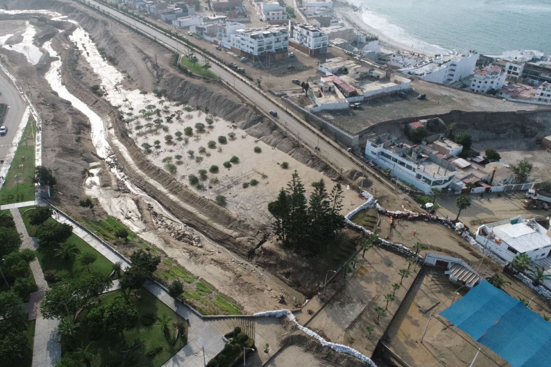 El Ingemmet evaluó de zonas críticas en Lima Metropolitana ante el Fenómeno El Niño 2023-2024. Foto: Ingemmet