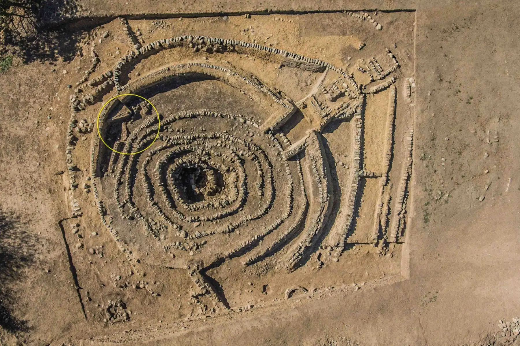 El sitio arqueológico Montegrande se encuentra ubicado a 3.5. kilómetros al sur de la ciudad de Jaén, a unos 10 minutos de su Plaza de Armas, en las inmediaciones del sector Montegrande. Foto: Difusión