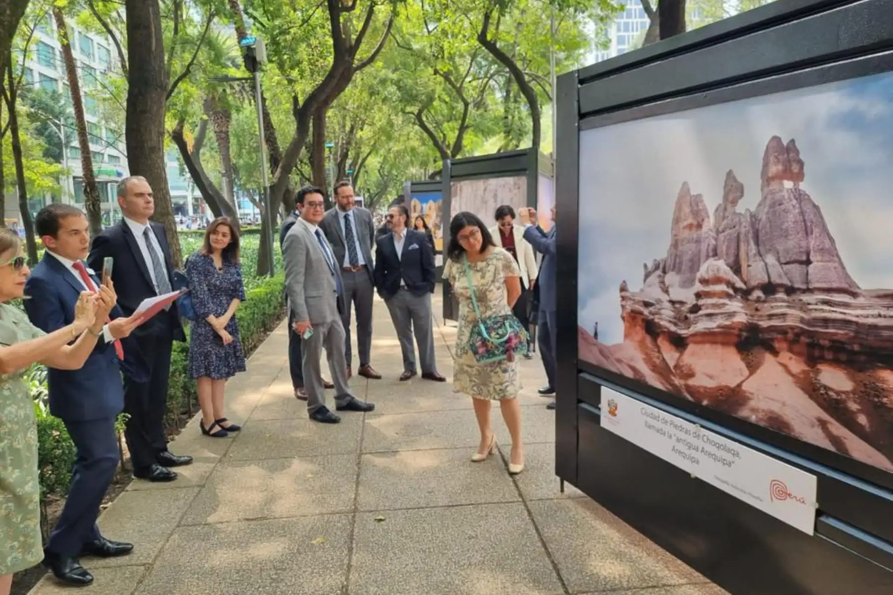 Perú comparte sus paisajes en el paseo de las culturas amigas con la exposición "Perú"  naturaleza y magia en un solo destino. Foto:ANDINA/ Difusión