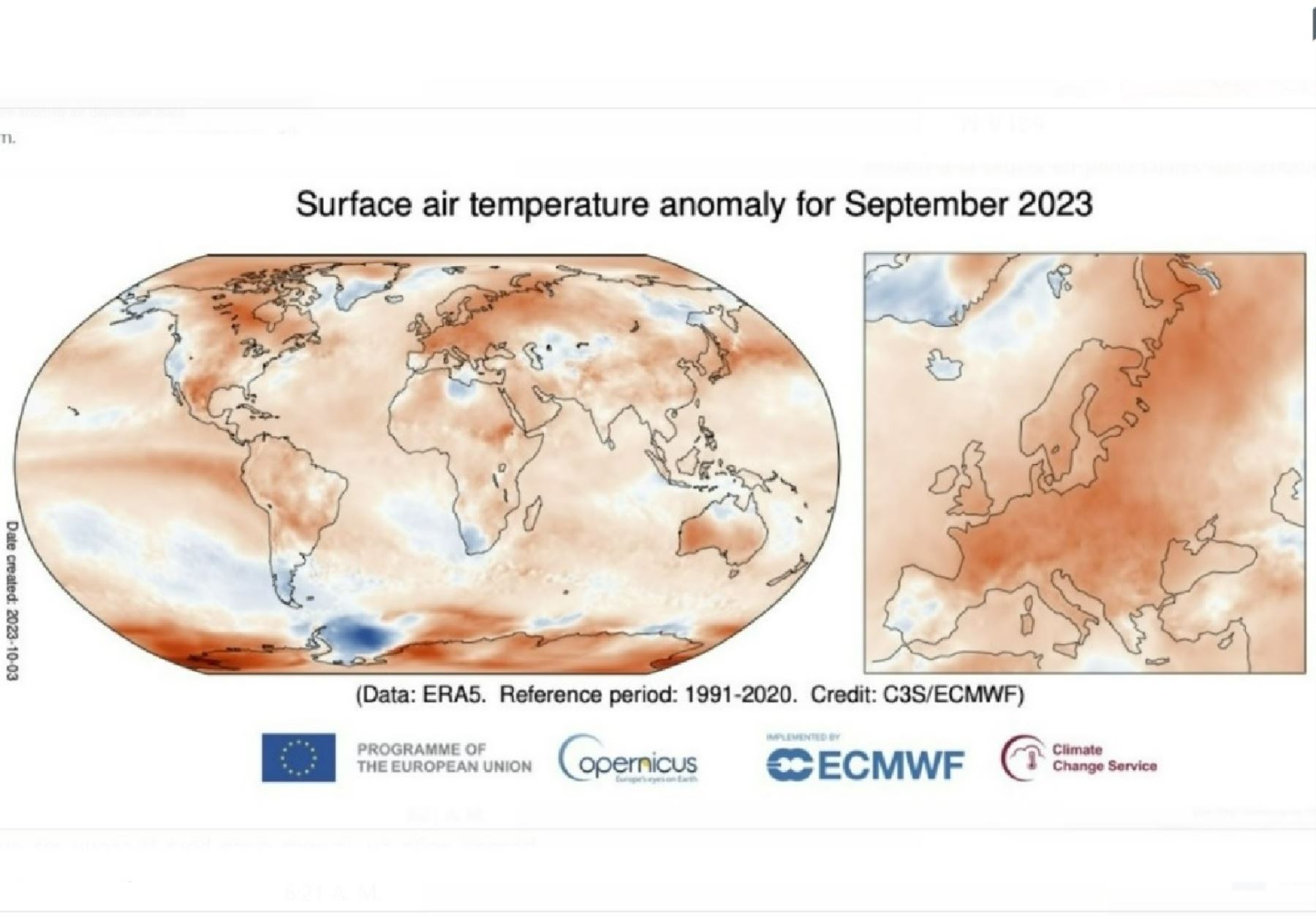 El 2023 va a camino a convertirse en el año más caluroso de la historia, afirma la Organización Meteorológica Mundial al confirmar que septiembre registró también altas temperaturas.