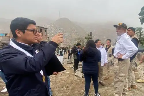 Presidente del INPE supervisó operativo en alrededores de establecimientos penitnciarios.