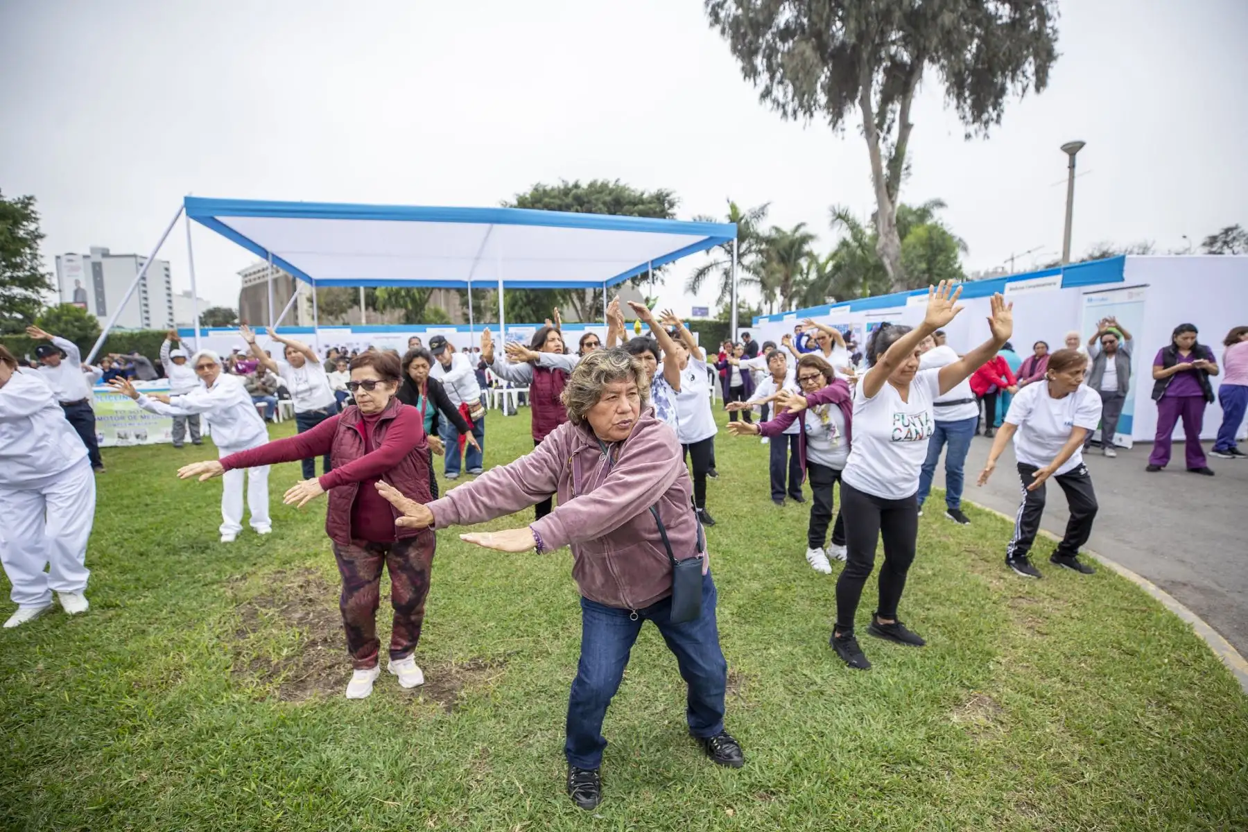 Con motivo del Día Mundial de la Salud Mental, que se celebra el 10 de octubre, el Seguro Social de Salud (EsSalud) realizó una feria con atenciones gratuitas en psicología y medicina complementaria, en el Circuito Mágico del Agua, para personas de todas las edades.
Foto: EsSalud