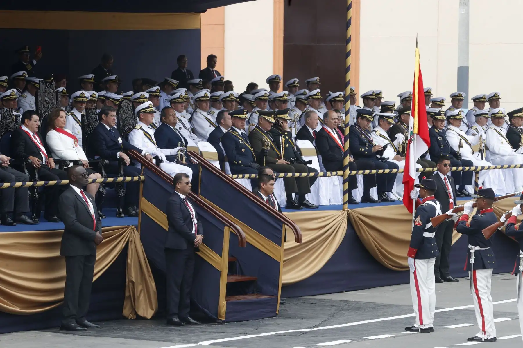 Marina de Guerra del Perú recuerda gesta heroica de Miguel Grau en combate de Angamos. Foto: ANDINA/Vidal Tarqui