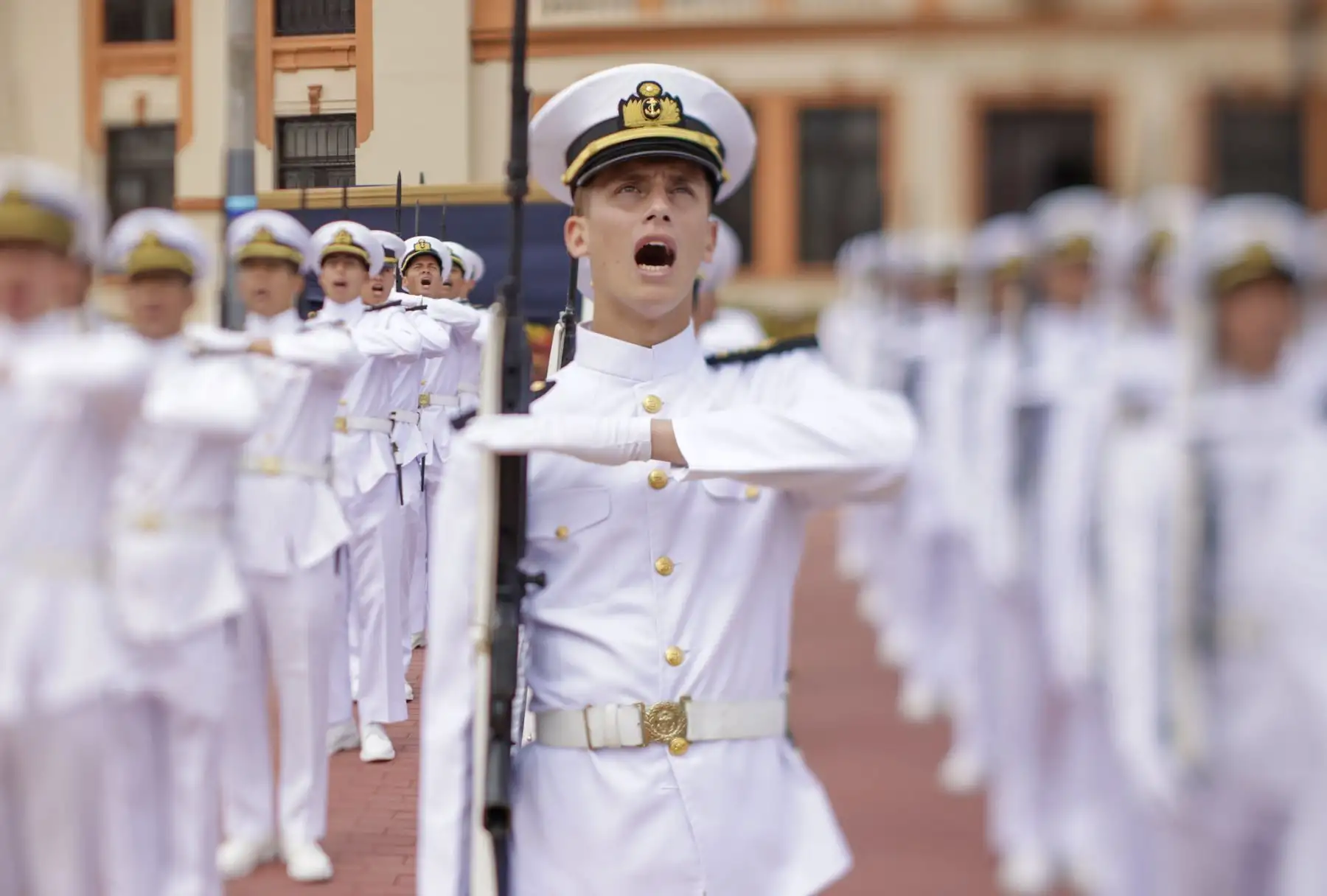 La presidenta Dina Boluarte participa en la ceremonia por el 202.° aniversario de la Marina de Guerra del Perú y el 144.° aniversario del glorioso Combate Naval de Angamos.
Foto: ANDINA/Prensa Presidencia