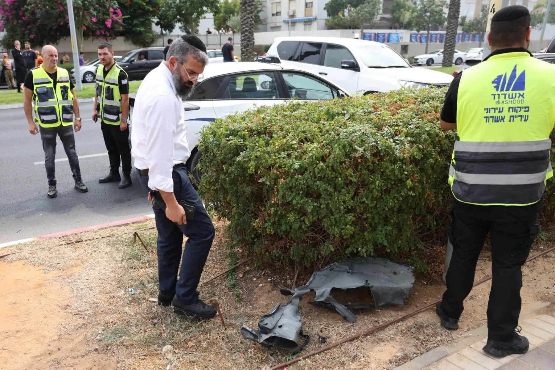 Dos días después de que Hamas lanzara una andanada de cohetes y enviara una oleada de combatientes que mataron a tiros a civiles y tomaron al menos 100 rehenes en un ataque masivo que tomó a Israel por sorpresa. Foto: AFP