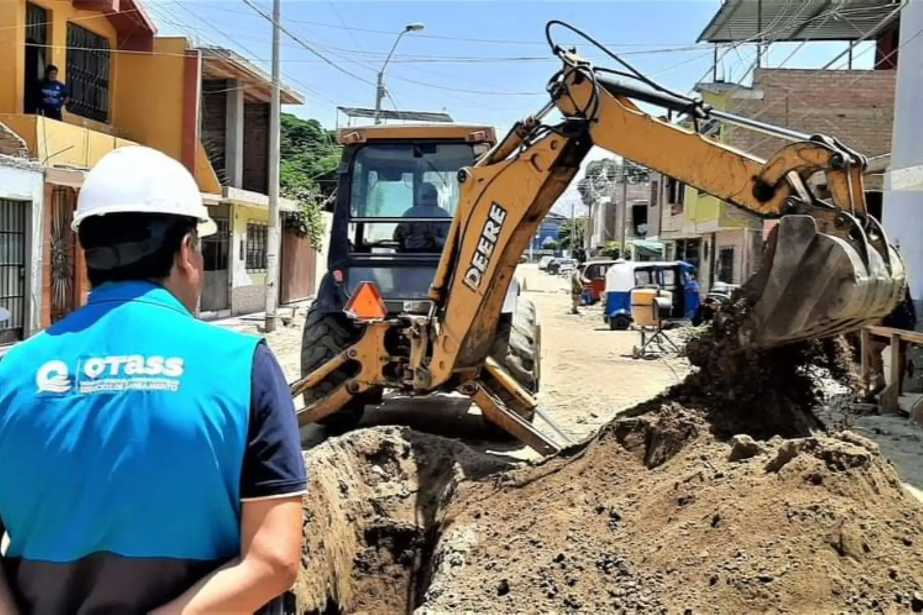 Proyecto financiado por el Otass mejorará los servicios de agua potable y alcantarillado en Ica. Foto: OTASS/Difusión.