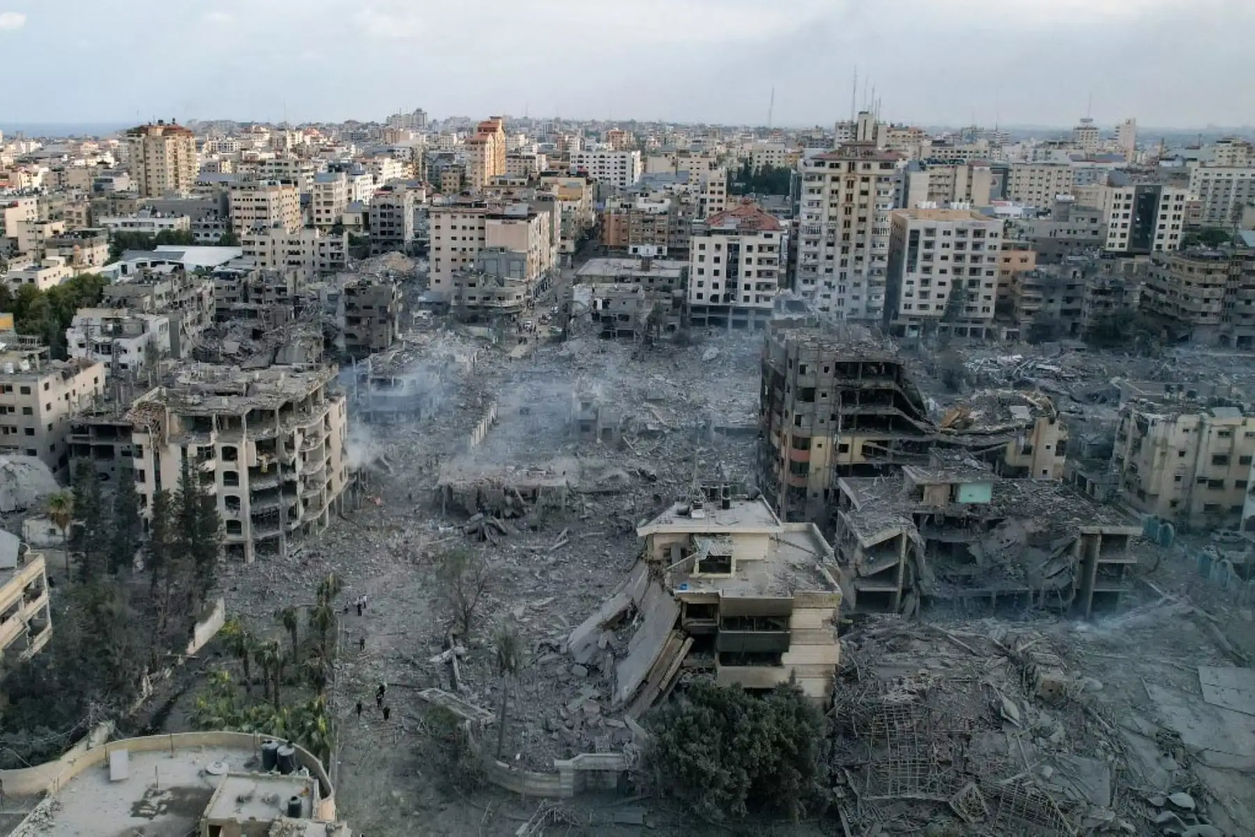 "Se han encontrado alrededor de 1.500 cadáveres de (combatientes) de Hamás en Israel alrededor de la Franja de Gaza", dijo el portavoz del ejército de Israel Richard Hecht. Foto: AFP