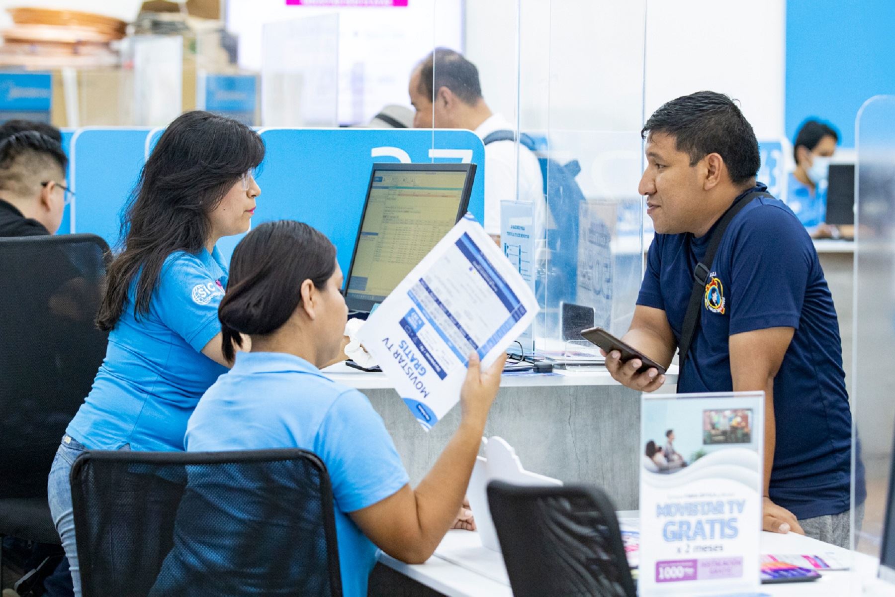 Reclamos de los usuarios se concentran en problemas con servicio móvil. Cortesía Osiptel
