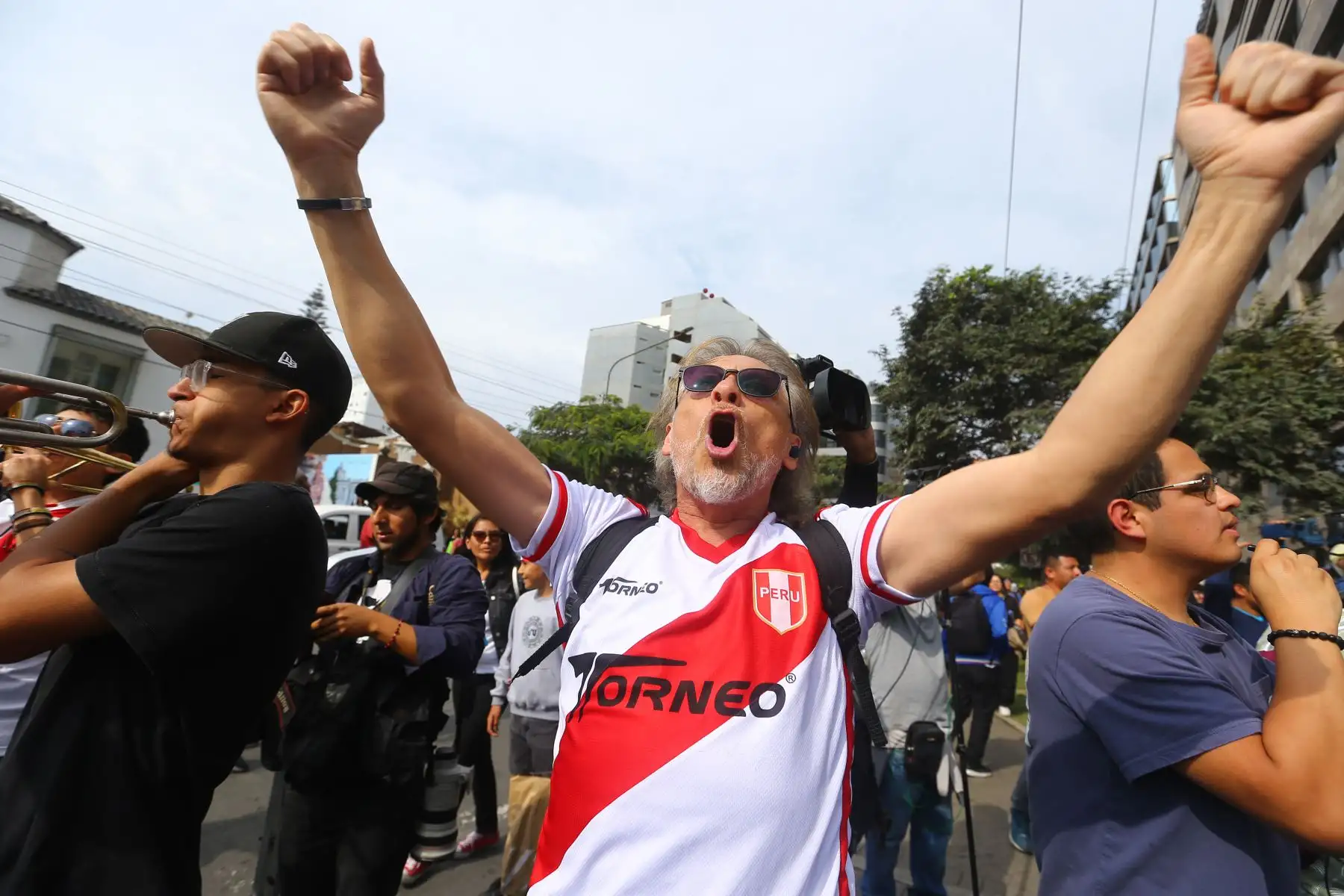 Selección Peruana deja el  hotel de concentración y se dirige al aeropuerto con rumbo a Chile para enfrentat al seleccionado chileno por  las Eliminatorias 2023. Foto:ANDINA/Eddy Ramos
