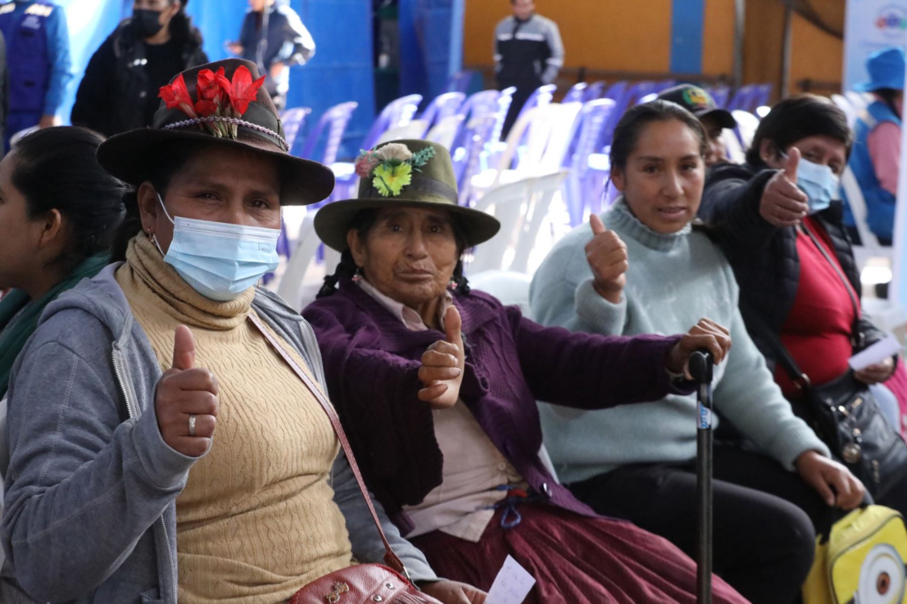 Pobladores asegurados y no asegurados recibieron atenciones en medicina interna, medicina general, odontología, geriatría y exámenes de laboratorio. Foto: ANDINA/EsSalud
