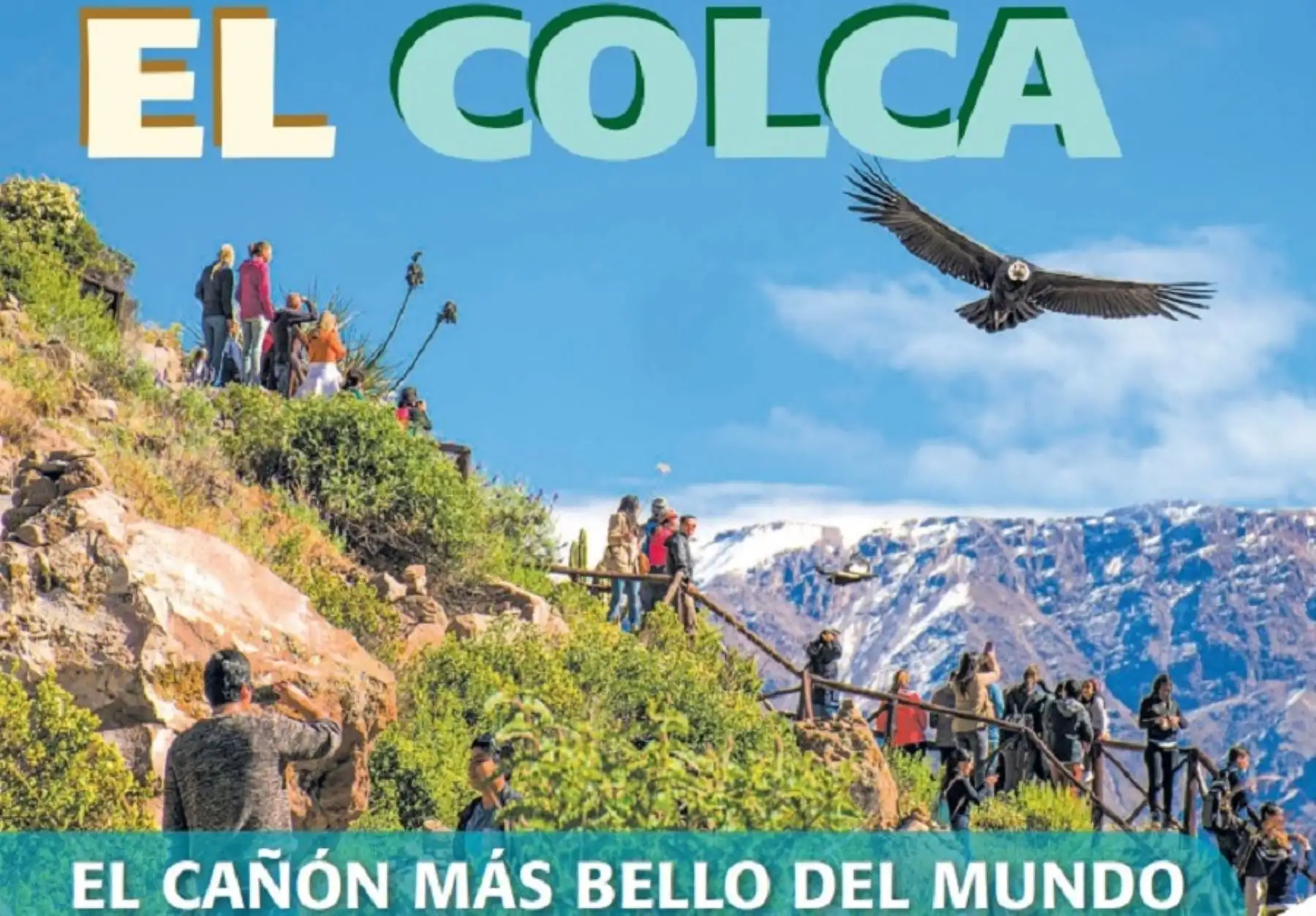 El valle y cañón del Colca se ha posicionado como el primer atractivo turístico de Arequipa y uno de los más formidables de Perú por su impresionante paisaje pletórico de naturaleza y biodiversidad, volcanes y nevados, cultura ancestral, vestigios prehispánicos e iglesias coloniales que cautivan a los visitantes nacionales y extranjeros.
