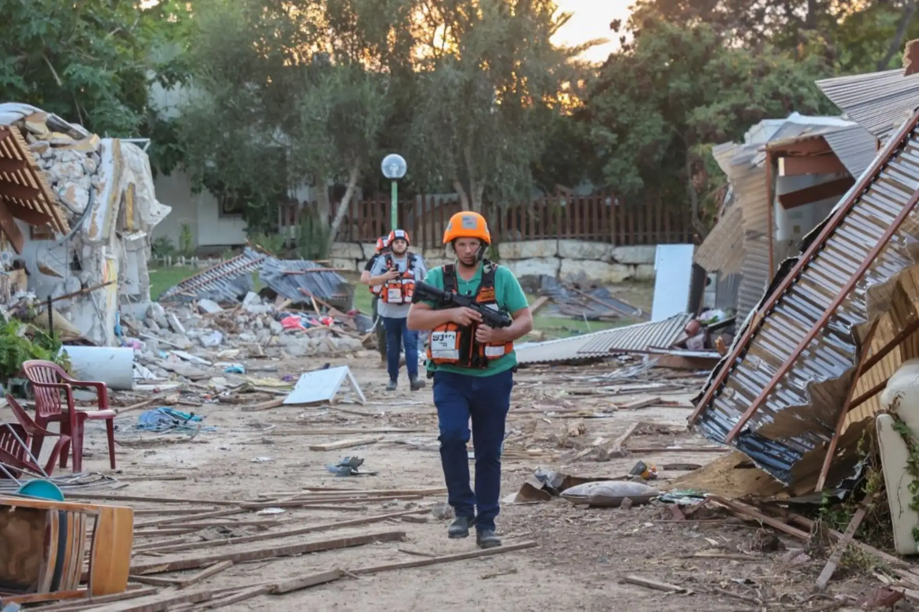 Los ataques aéreos se produjeron en respuesta a un ataque sorpresa el sábado por parte de combatientes de Hamas que dejó más de 1.200 personas muertas en Israel. Foto: AFP