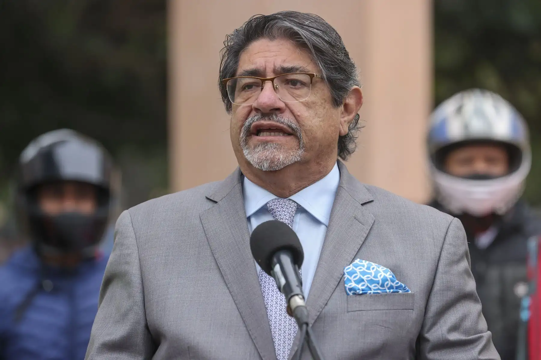 El alcalde de Miraflores, Carlos Canales Anchorena, presentó aplicativo para el registro de conductores de motos que realizan servicio delivery en el distrito.

Foto: ANDINA/Juan Carlos Guzmán Negrini