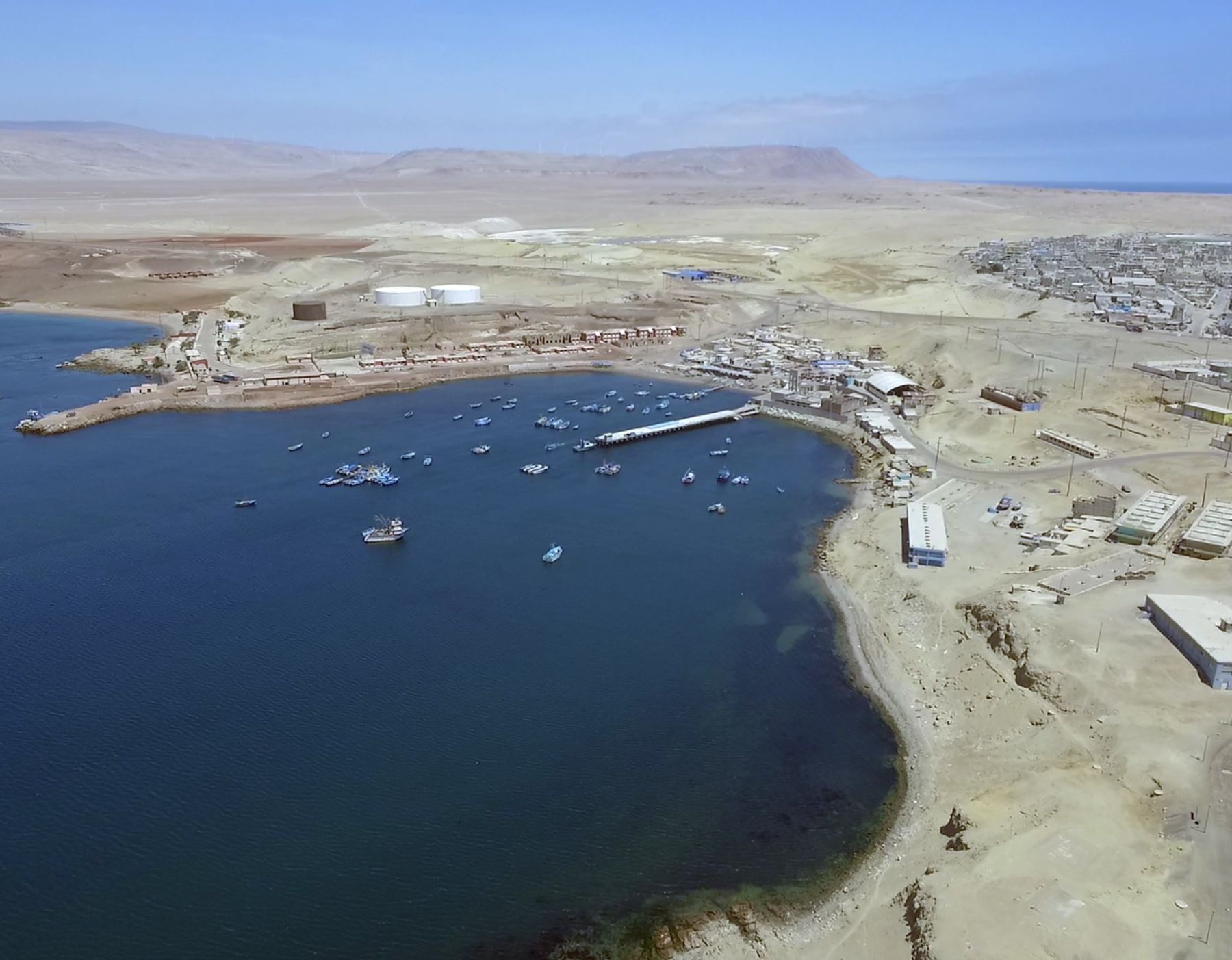 Gracias a una iniciativa privada, construirán puerto en Marcona, en Ica, que generará su propia energía eléctrica y agua potable. Foto: Genry Bautista