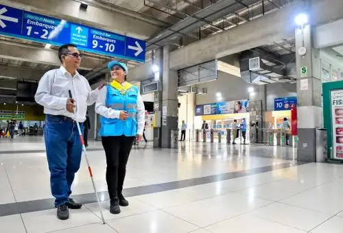 La Autoridad de Transporte Urbano para Lima y Callao (ATU) presentó la brigada “Viaje sin barreras” en coordinación con el Consejo Nacional para la Integración de la Persona con Discapacidad (Conadis)