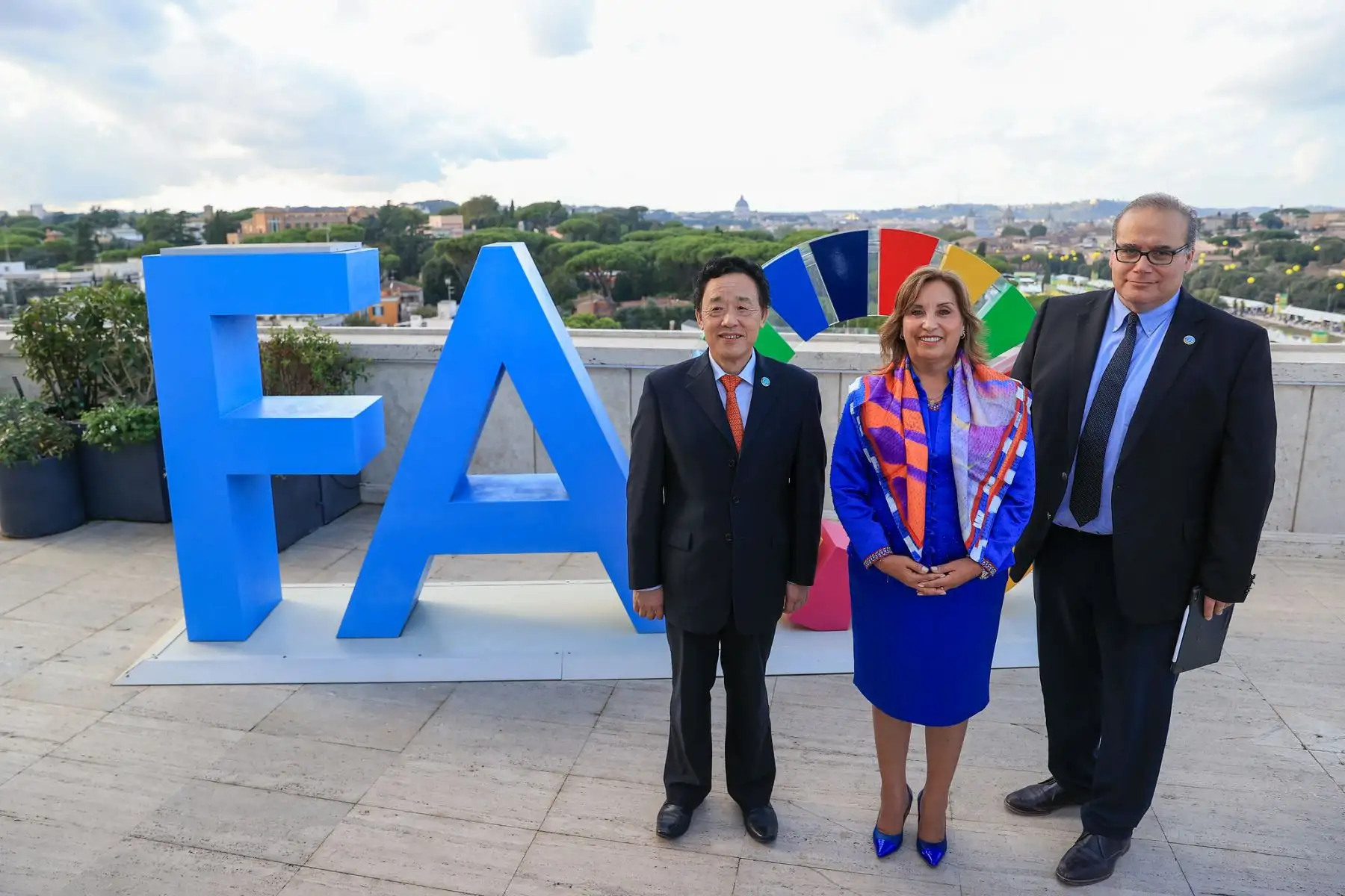 La presidenta Dina Boluarte se reunió con el director general de la Organización de las Naciones Unidas para la Alimentación y la Agricultura (FAO), QU Dongyu.
Foto: ANDINA/Prensa Presidencia