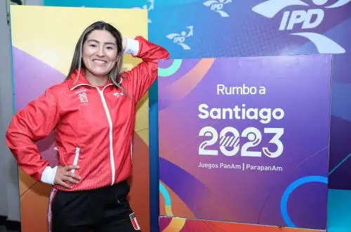 Evelyn Inga va por la medalla de oro en los Juegos Santiago 2023