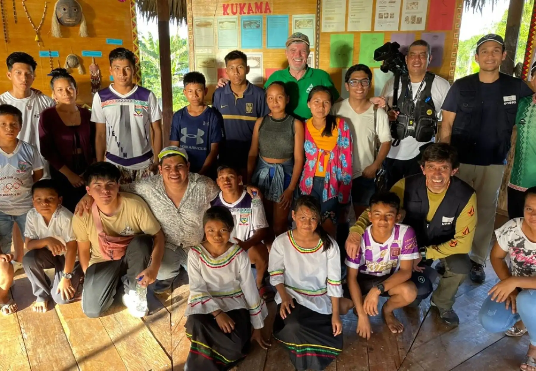 En marco del Pacto por la Cultura al 2030, trabajo articulado de Unesco, el Grupo AJE y el Ministerio de Cultura revitalizará lenguas originarias Ikitu, Kukama-kukamiria y Taushiro.