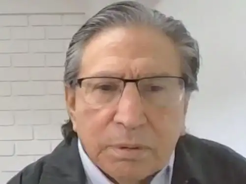Expresidente Alejandro Toledo. Captura TV