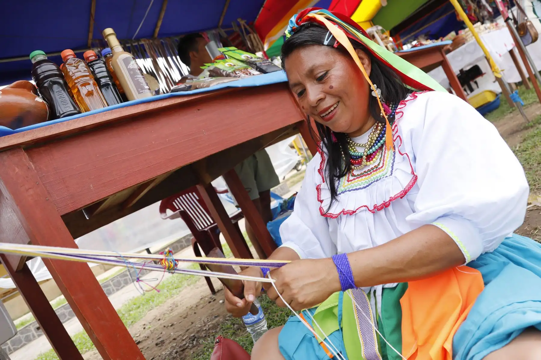 El poblado Menor Quechua Wuayku, que se encuentra en la parte baja del pueblo de Lamas, se encuentran una gran cantidad de descendientes de os Pocras y Hanan Chancas.
Foto: Mincetur