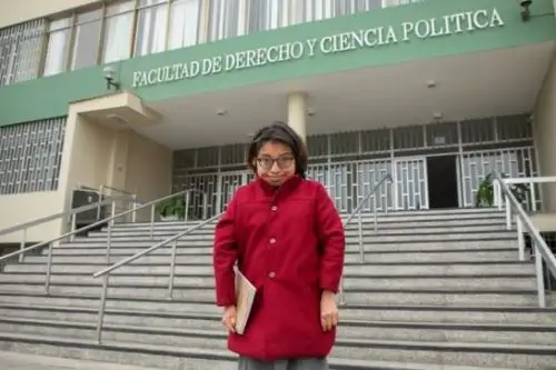 La inspiradora historia de Yoshelin, becaria sanmarquina y futura abogada. Foto: ANDINA/Difusión