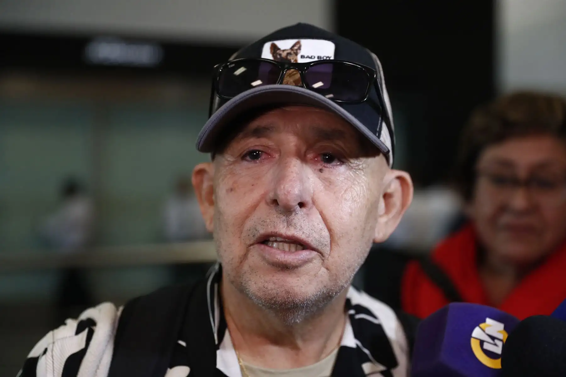 El.peruano Wilder Zevallos, fue recibido por familiares a su llegada al aeropuerto internacional Jorge Chávez, en Lima. Forma.parte del grupo de  peruanos repatriados tras al conflicto armado entre Israel y el grupo Hamás.
Foto: ANDINA/ Daniel Bracamonte