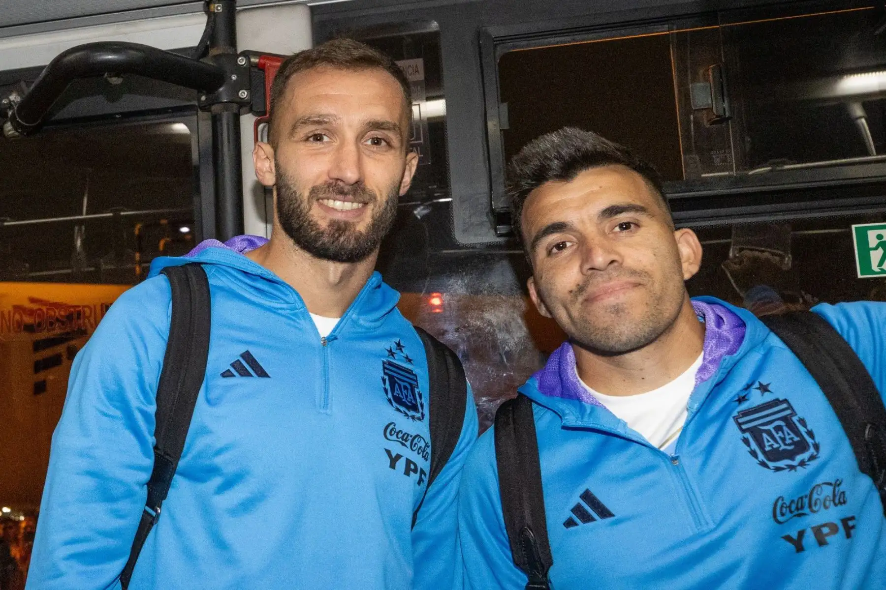 Llegada de la selección argentina de fútbol a Lima para disputar el partido de fútbol contra Perú rumbo a las clasificatorias del Mundial 2026.Foto: AFA