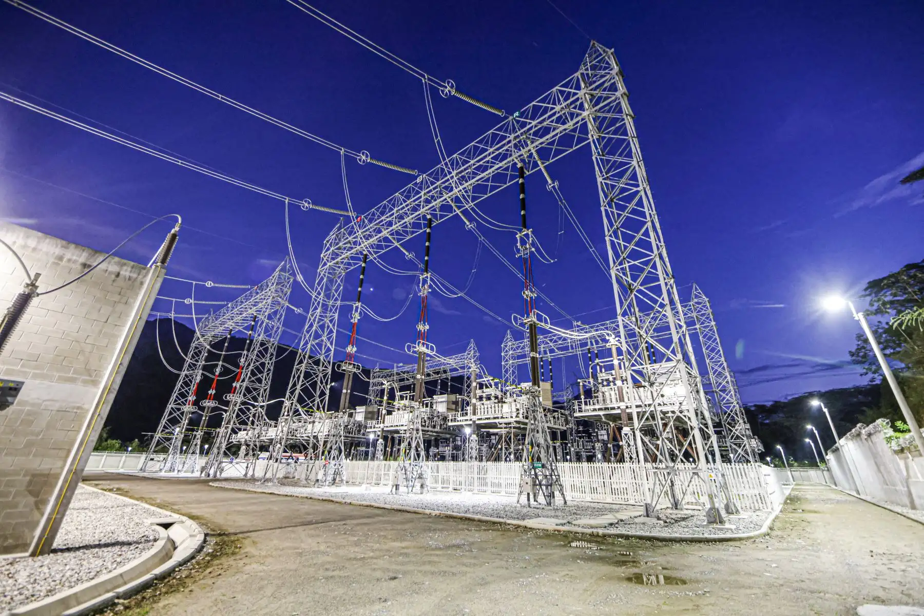 Inauguración del proyecto de transmisión eléctrica “Enlace 500kV Mantaro -Nueva Yanango – Carapongo y Subestaciones Asociadas (COYA)". Foto: ANDINA/ Prensa Presidencia
