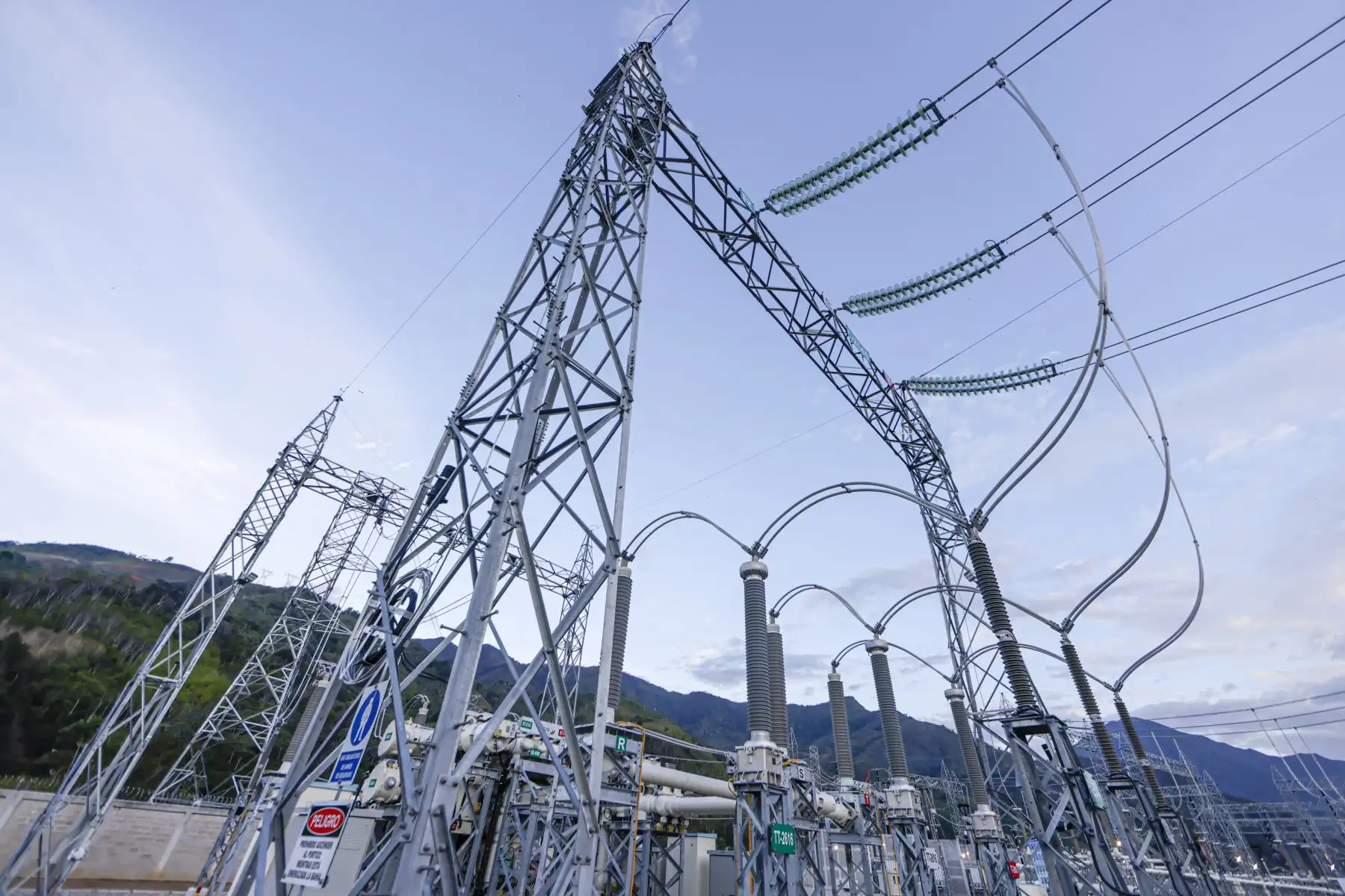 Inauguración del proyecto de transmisión eléctrica “Enlace 500kV Mantaro -Nueva Yanango – Carapongo y Subestaciones Asociadas (COYA)". Foto: ANDINA/ Prensa Presidencia