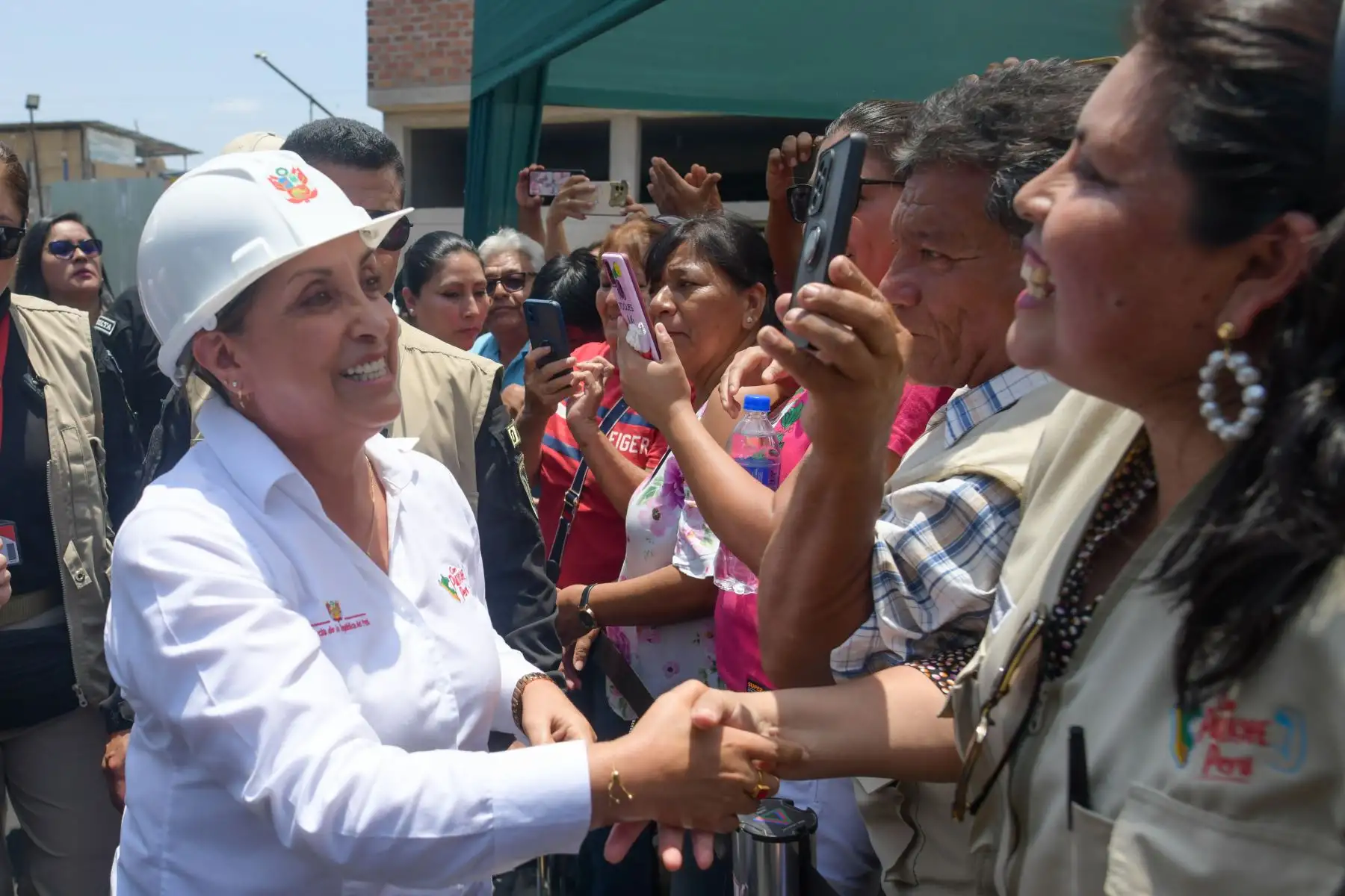 Presidenta Boluarte supervisa obras de prevención ante el fenómeno El Niño en Lambayeque
Foto: ANDINA/Prensa Presidencia