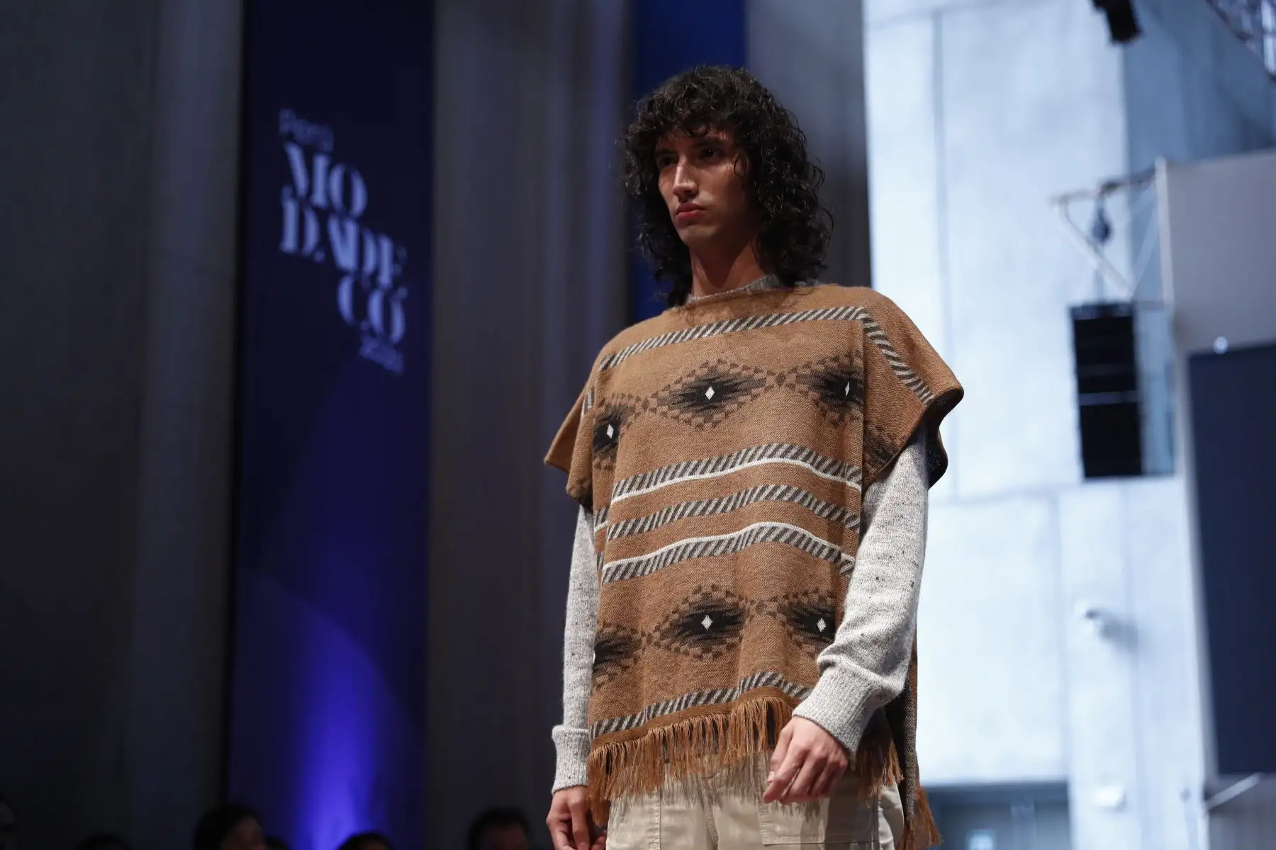 Durante los desfiles de moda peruana “Perú Textiles” y Alpacas del Perú” estuvieron presentes importantes marcas textiles como Ittesa y Michell Alpaca. Foto: ANDINA/Daniel Bracamonte