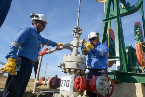 Pozo petrolero a cargo de Petroperú. ANDINA/Prensa Presidencia
