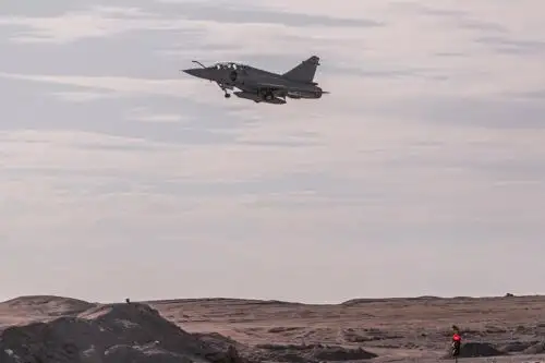 El avión Mirage 2000 desapareció cuando realizaba prácticas de entrenamiento de navegación a baja altura.ANDINA/Difusión