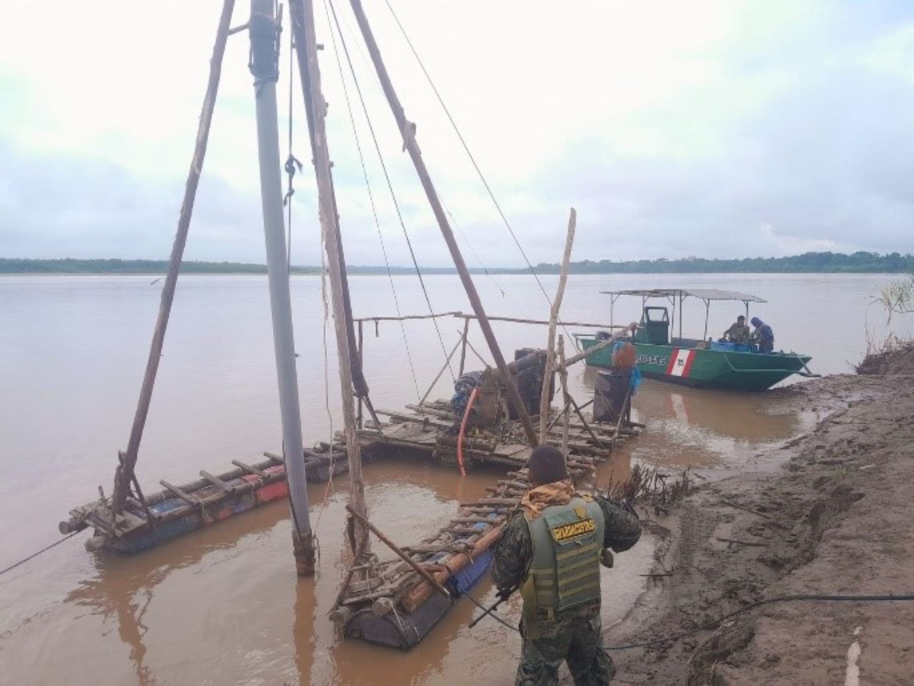 Operaciones se realizan en cuencas fluviales del departamento de Loreto. ANDINA/Difusión