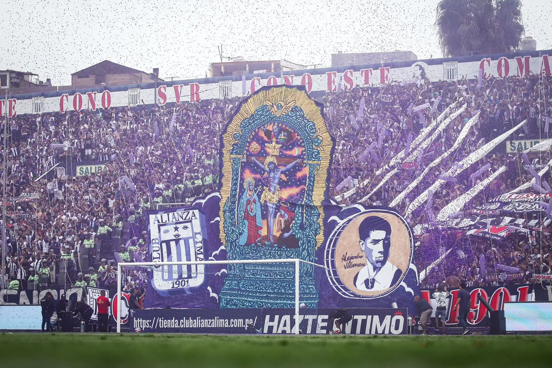 Alianza Lima juega  ante ADT  por la fecha 18 del Clausura 2023 en el estadio Alejandro Villanueva de La Victoria. 
Foto: Liga 1