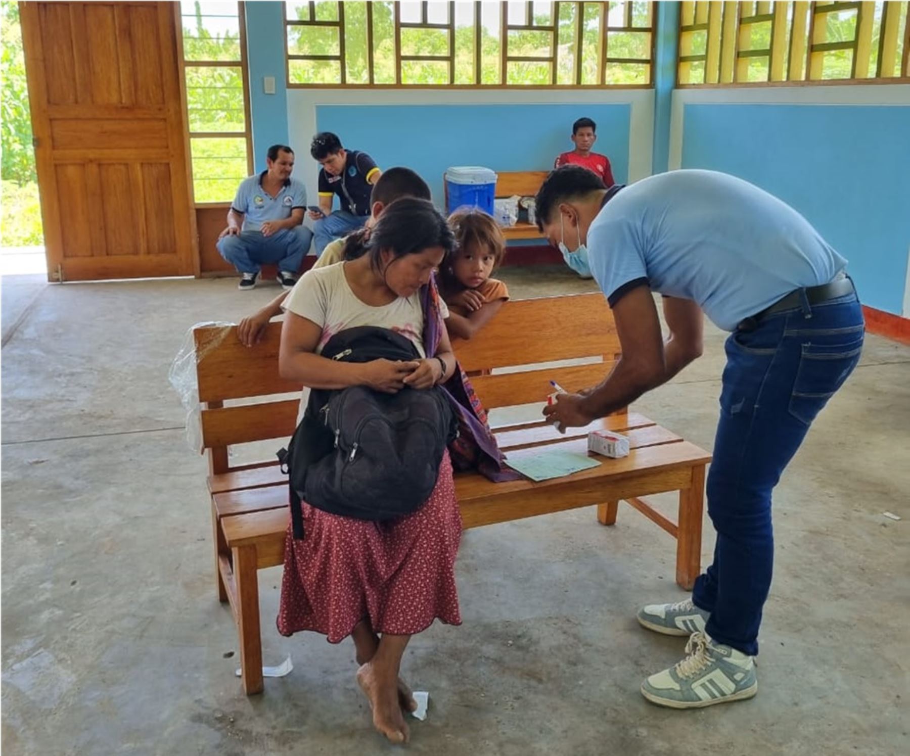 Diresa Ucayali moviliza brigadas de salud para enfrentar un brote de tos ferina en dos comunidades nativas de la provincia de Atalaya. ANDINA/Difusión