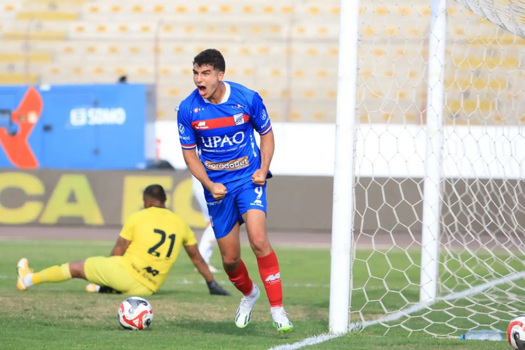 Carlos Mannucci  vence 3 a 2 al  Binacional Foto: Liga 1