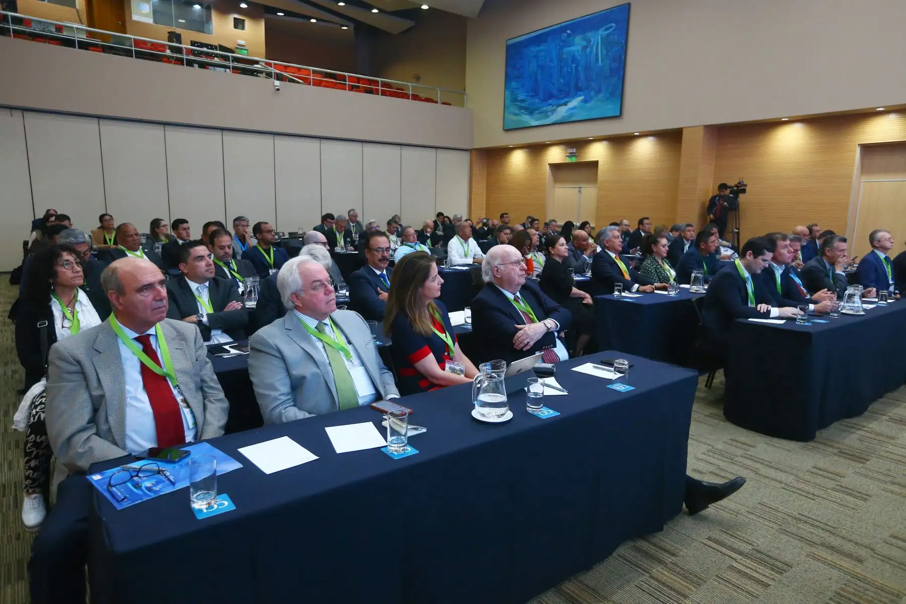 La Cámara de Comercio de Lima es sede de la 50 Asamblea General de la Asociación Iberoamericana de Cámaras de Comercio ,Industria y Servicios. En el evento participan,representantes de las cámaras de Madrid ,Bogota ,el BIF y destacados referentes internacionales.
Foto: ANDINA/Eddy Ramos