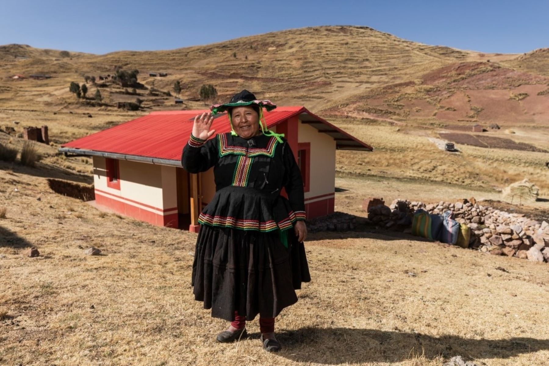 El sector Vivienda construye miles de módulos bioclimáticos para enfrentar las bajas temperaturas en la región Puno. Foto: MVCS/Difusión