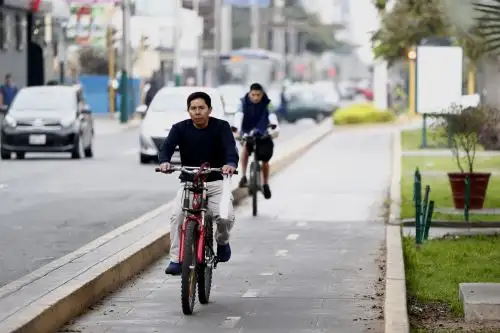 MTC capacitará a los usuarios de bicicleta sobre la importancia de la seguridad vial. Foto: ANDINA/Daniel Bracamonte